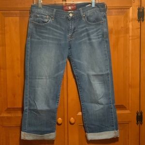 Lucky brand sweet’n crop denim jeans